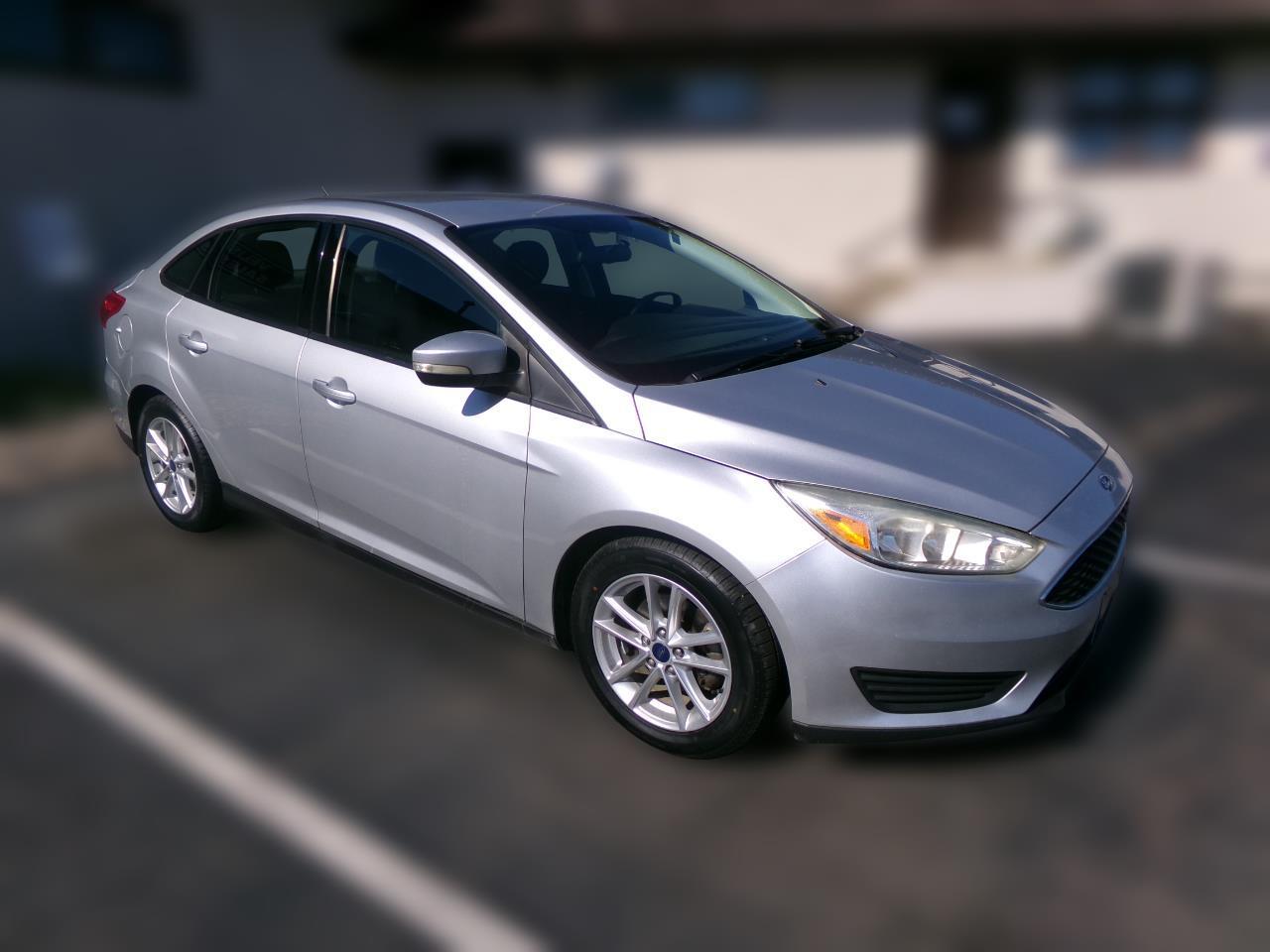 Silver 2016 Ford Focus Sedan Front-Wheel Drive Automatic