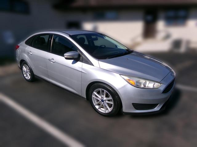 Silver 2016 Ford Focus Sedan Front-Wheel Drive Automatic