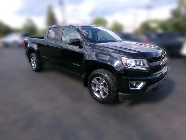 Black 2020 Chevrolet Colorado Pickup Truck Four-Wheel Drive Automatic