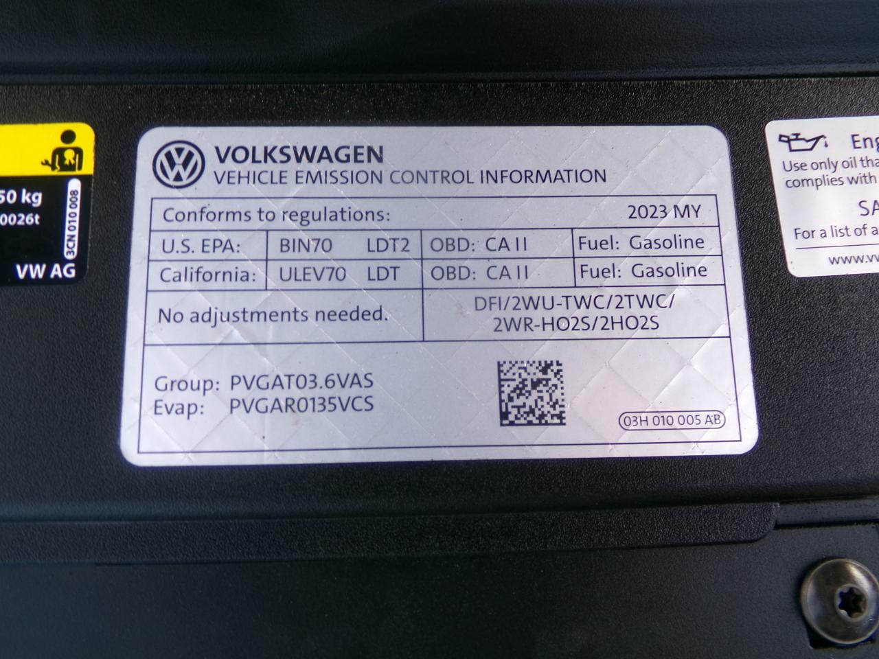 Volkswagen Atlas 3.6L V6 SEL R-Line Black 4MOTION 2023