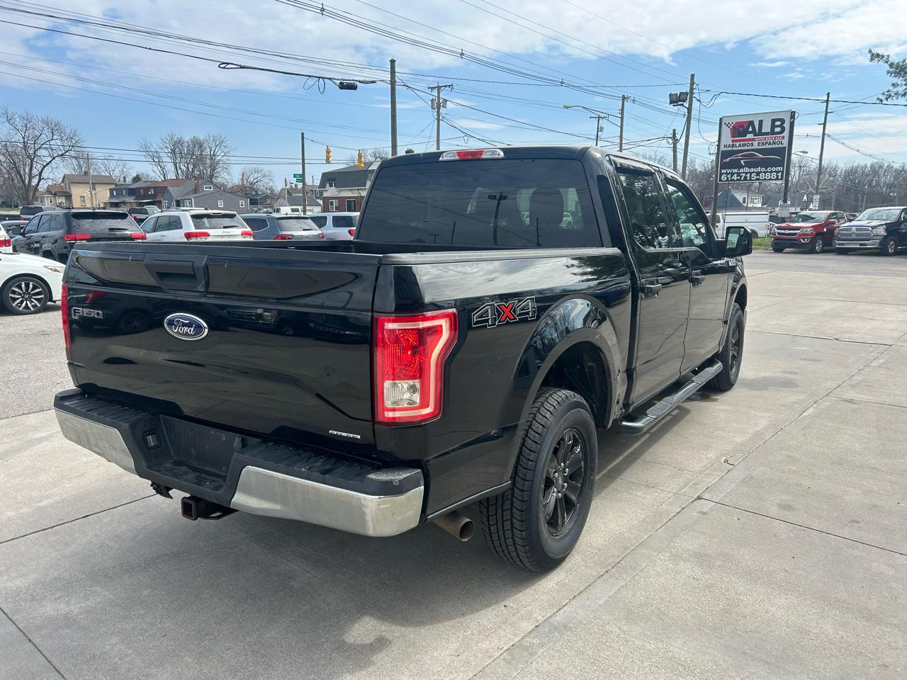 Ford F-150 Lariat SuperCrew 5.5-ft. Bed 4WD 2016