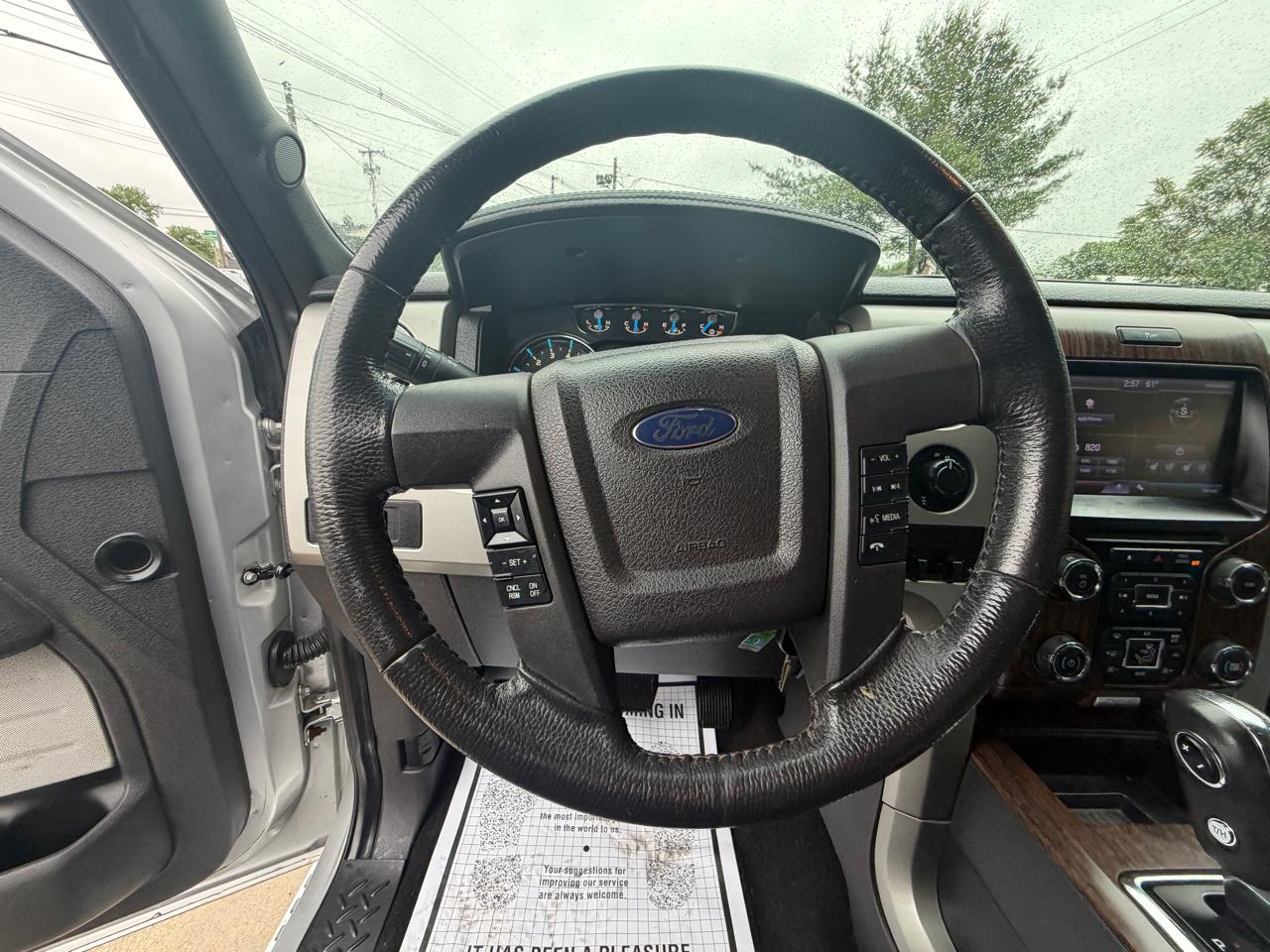 Ford F-150 4WD SuperCrew 145" Lariat 2013