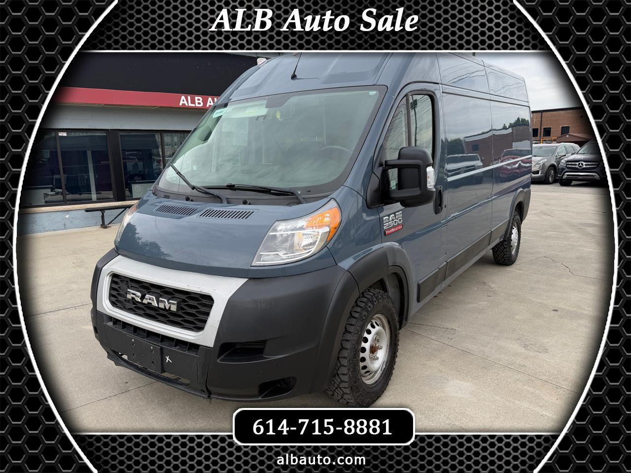 RAM Promaster 2500 High Roof Tradesman 159-in. WB 2019