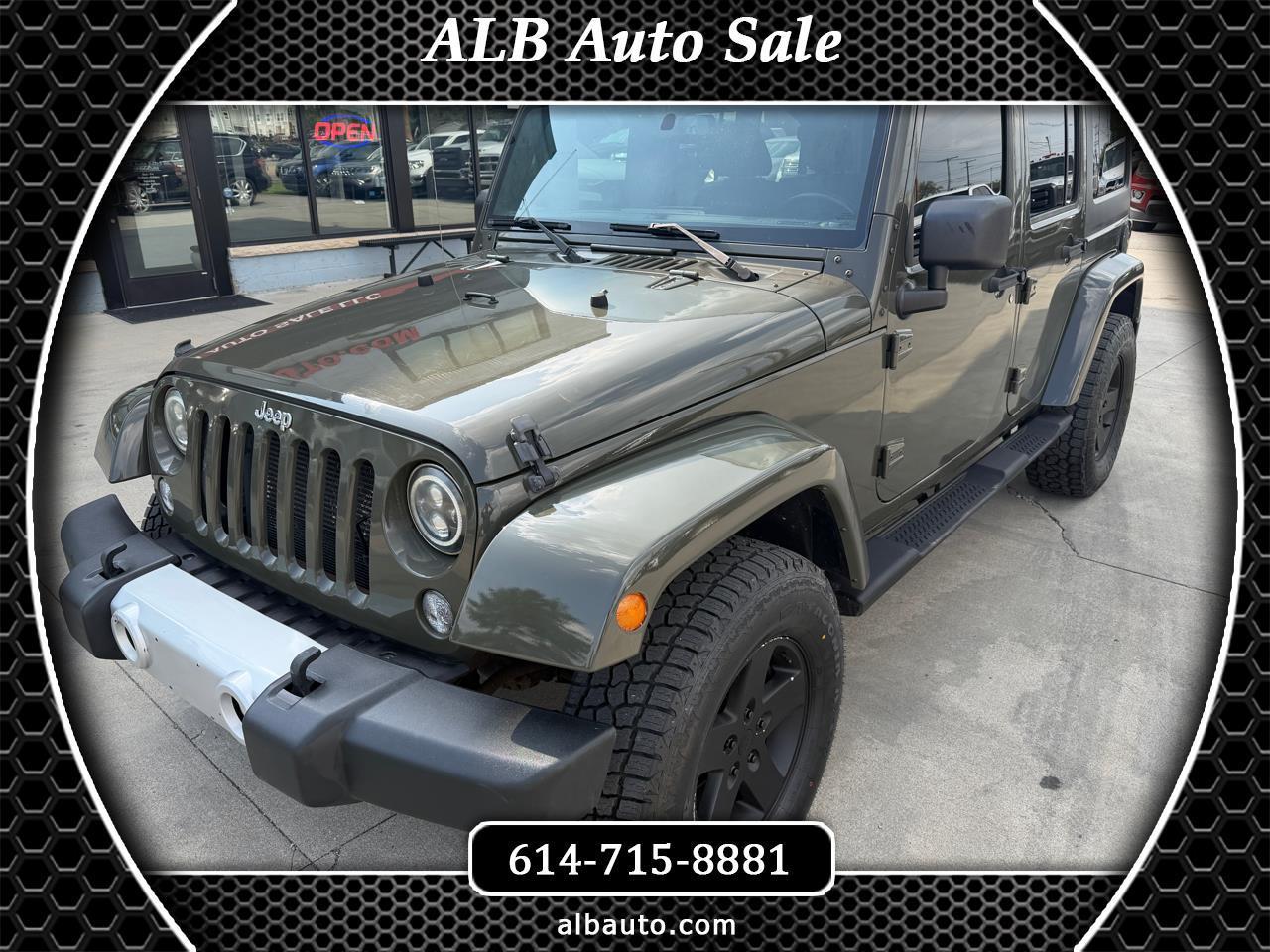 Jeep Wrangler Unlimited Sahara 4WD 2015