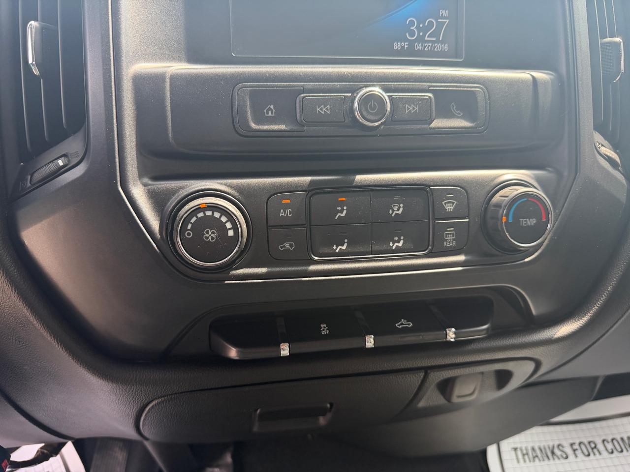 Chevrolet Silverado 1500 Work Truck Double Cab 4WD 2016