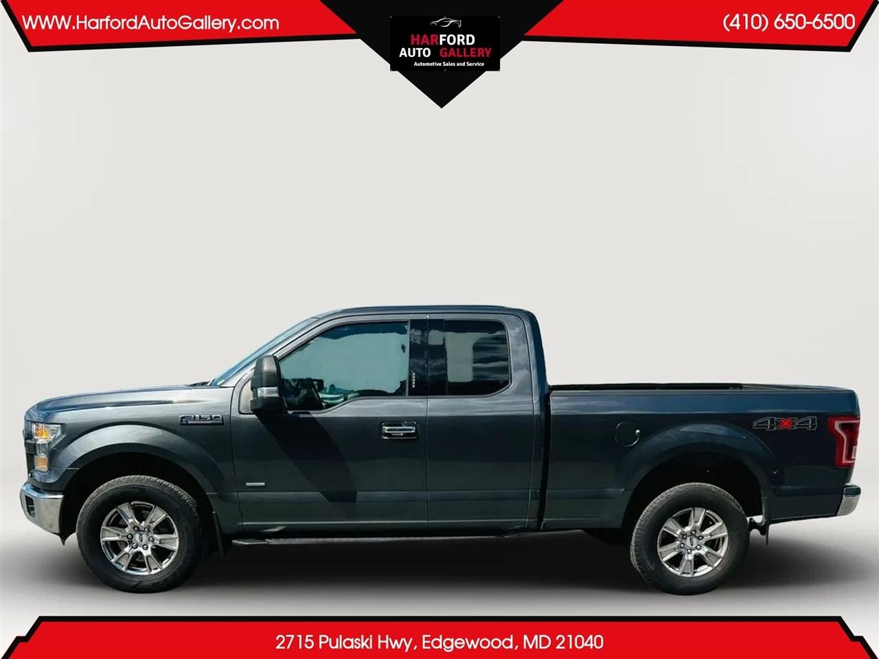 Ford F-150 4WD SuperCab 163" Lariat w/HD Payload Pkg 2015