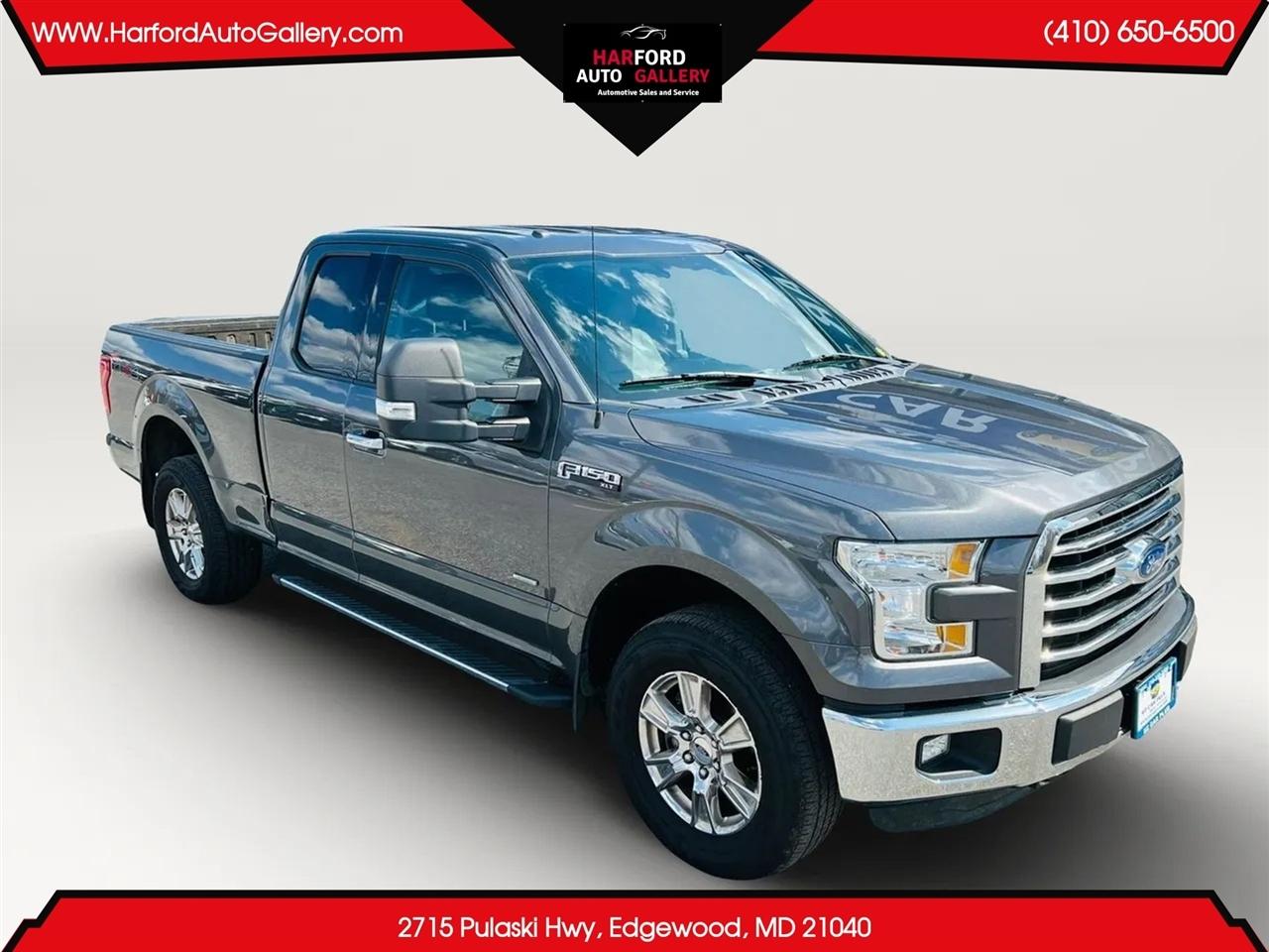 Ford F-150 4WD SuperCab 163" Lariat w/HD Payload Pkg 2015
