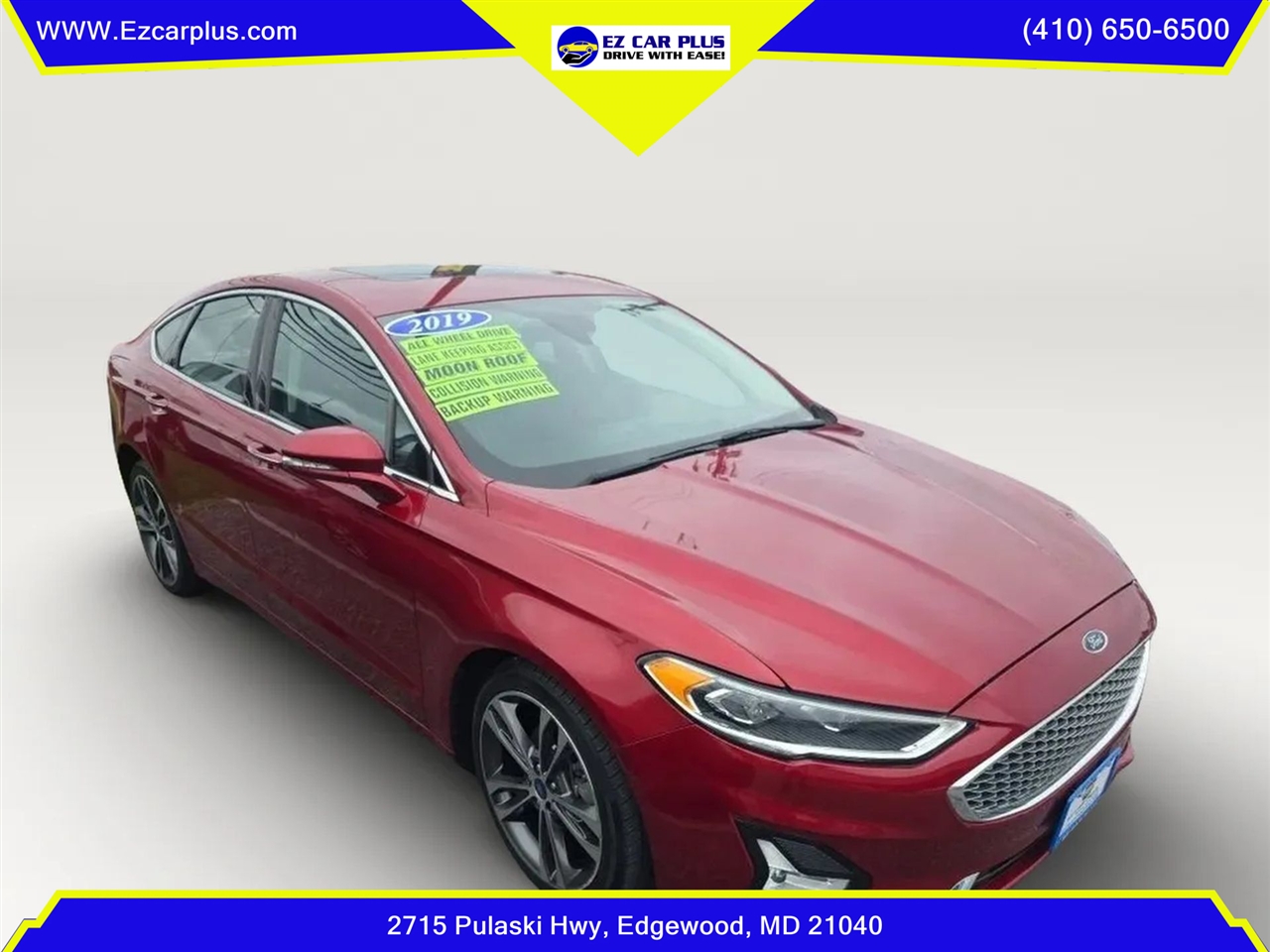 Ford Fusion Titanium AWD 2019