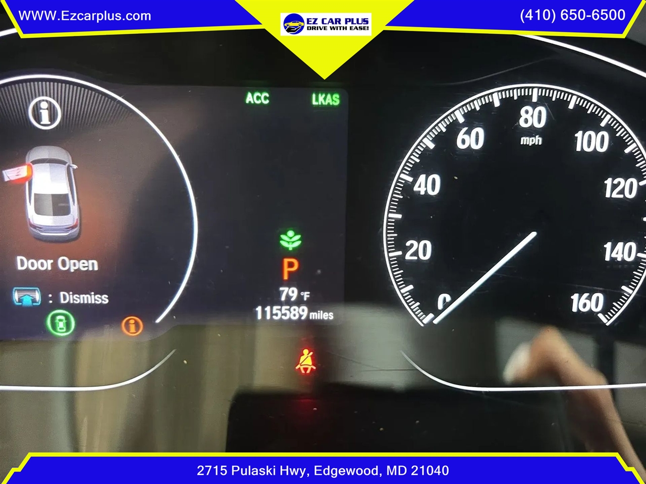 Honda Accord Sedan LX 1.5T CVT 2018