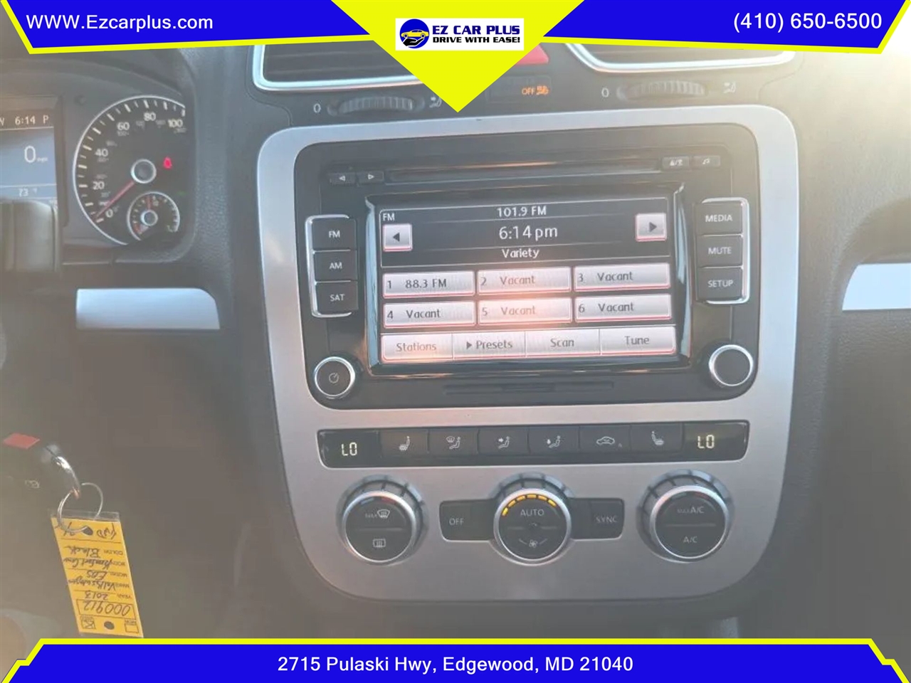 Volkswagen Eos 2dr Conv Komfort SULEV 2013