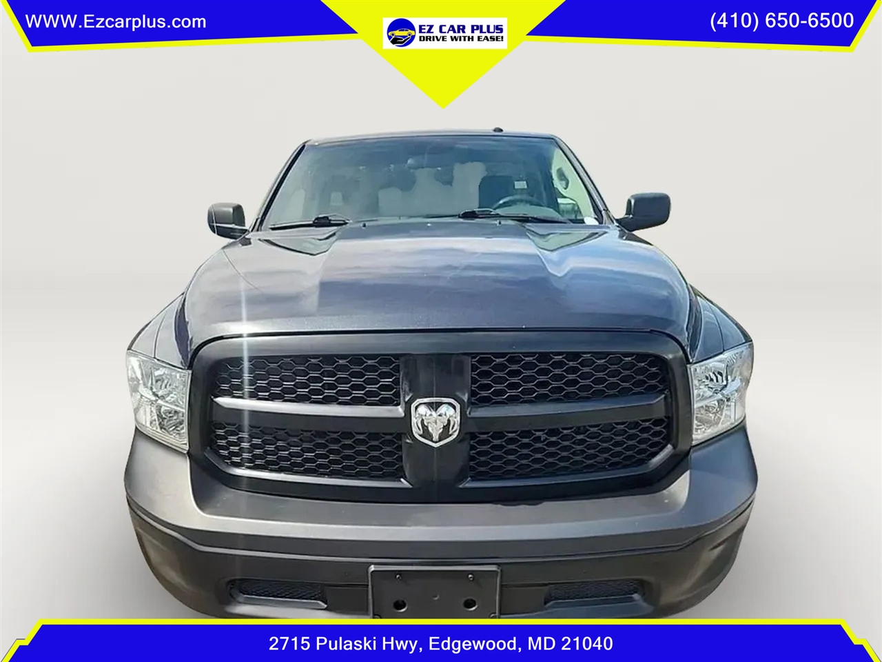 RAM 1500 Tradesman 4x4 Regular Cab 8' Box 2017