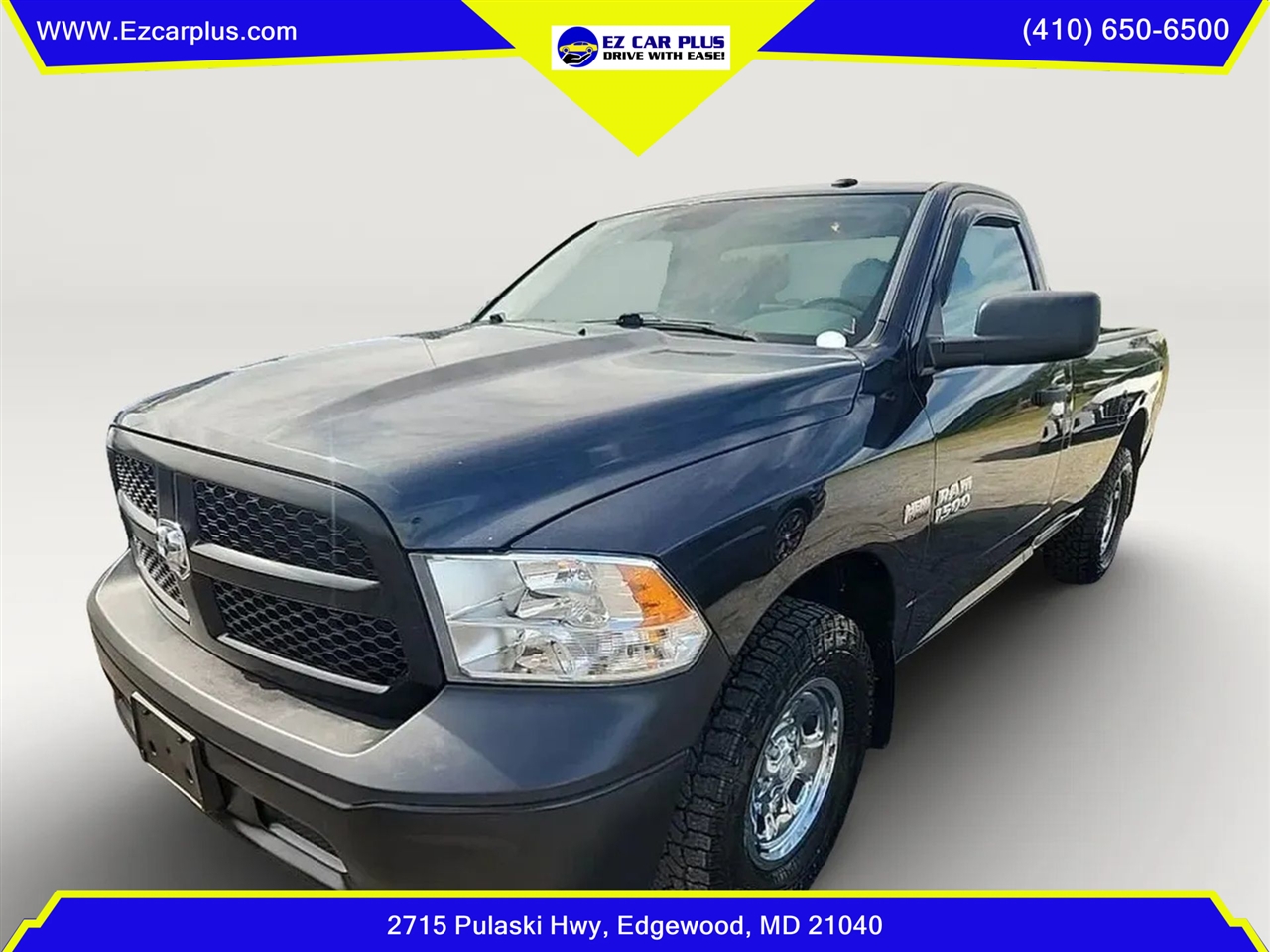 RAM 1500 Tradesman 4x4 Regular Cab 8' Box 2017