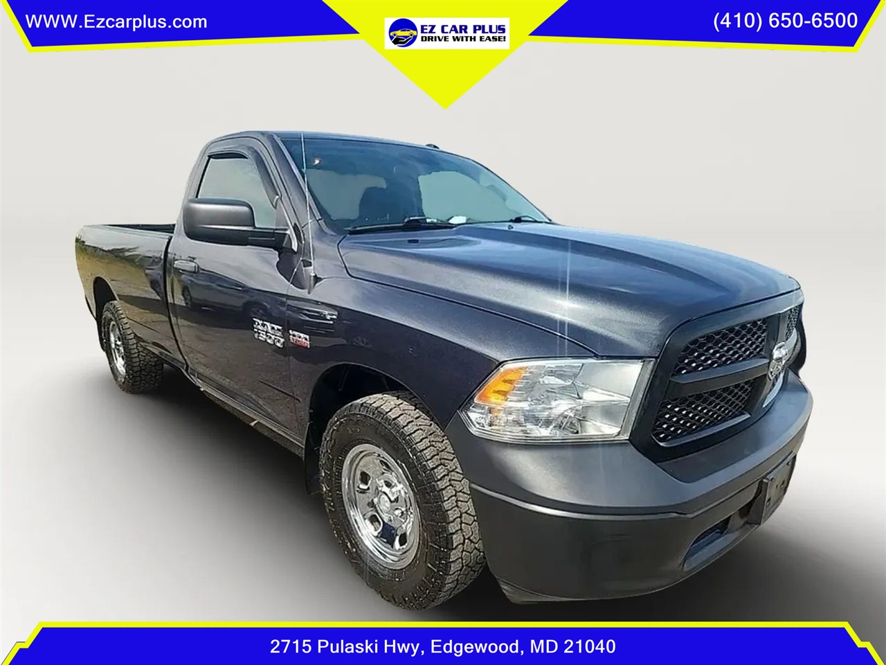 RAM 1500 Tradesman 4x4 Regular Cab 8' Box 2017
