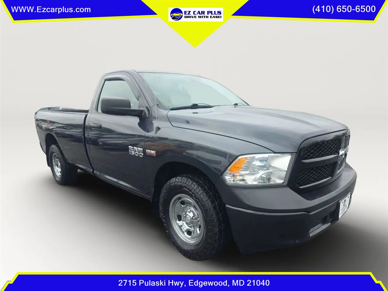 RAM 1500 Tradesman 4x4 Regular Cab 8' Box 2017