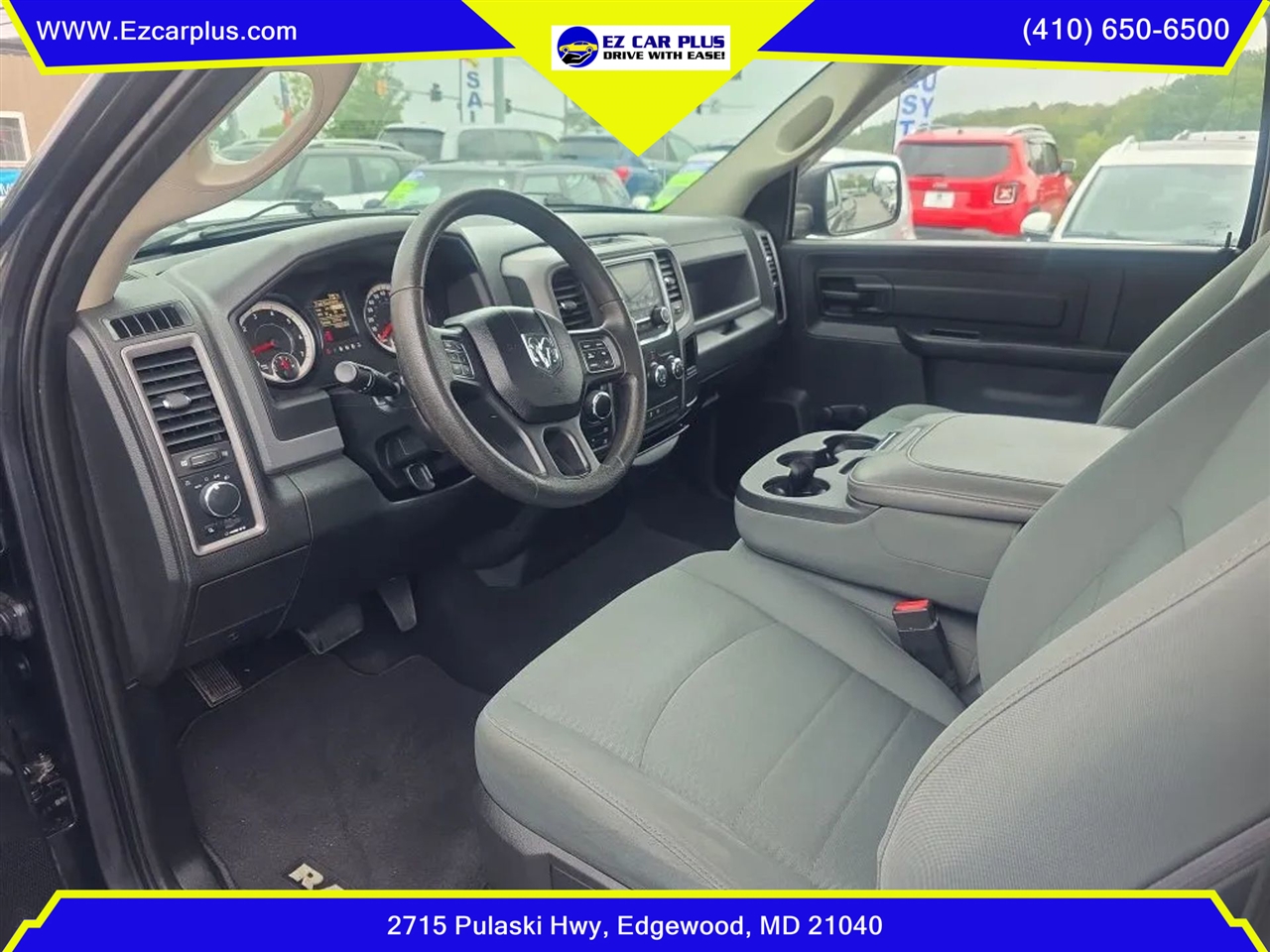 RAM 1500 Tradesman 4x4 Regular Cab 8' Box 2017