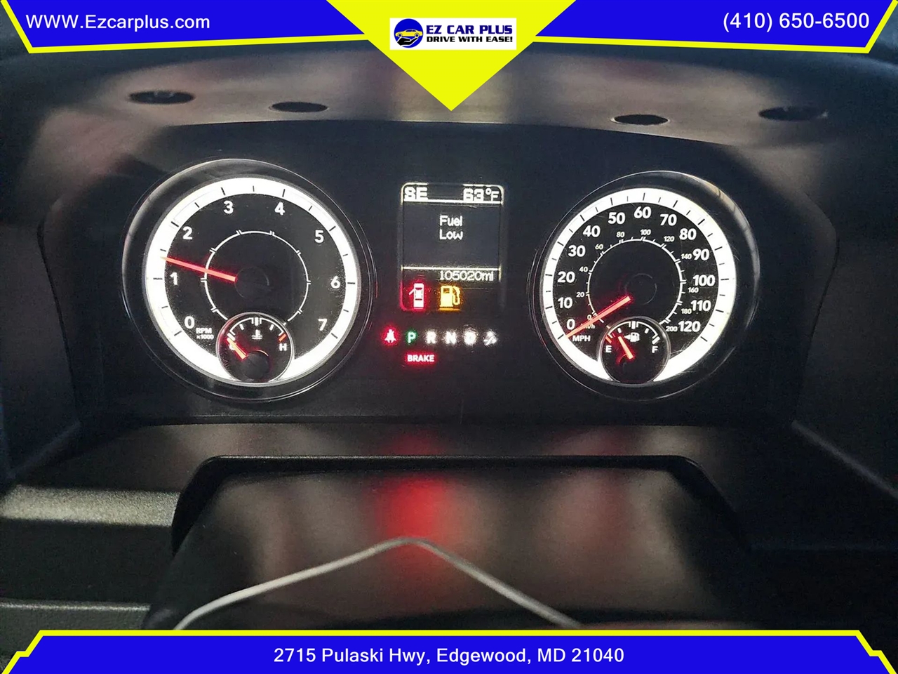 RAM 1500 Express 4x4 Crew Cab 5'7" Box 2017