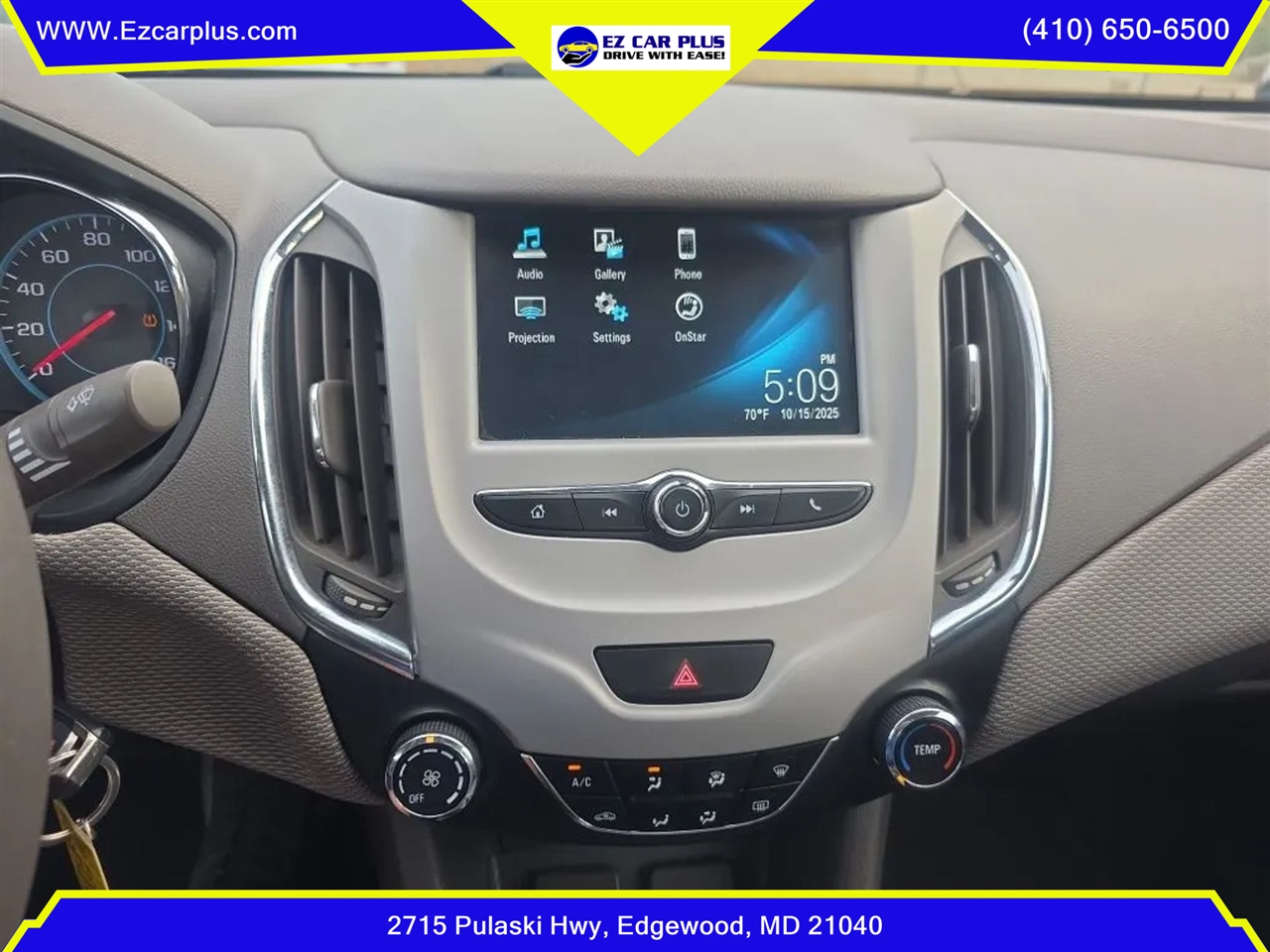 Chevrolet Cruze 4dr Sdn 1.4L LS w/1SB 2018