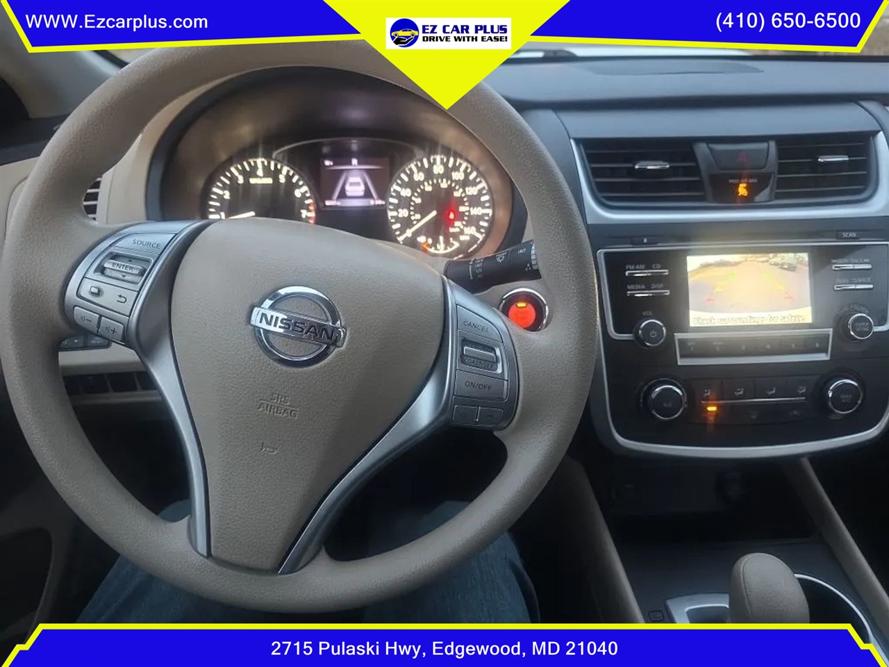 Nissan Altima 4dr Sdn I4 2.5 S 2016