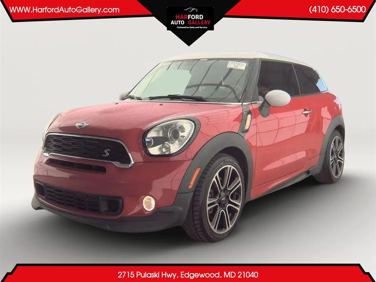 MINI Cooper Paceman FWD 2dr S 2015