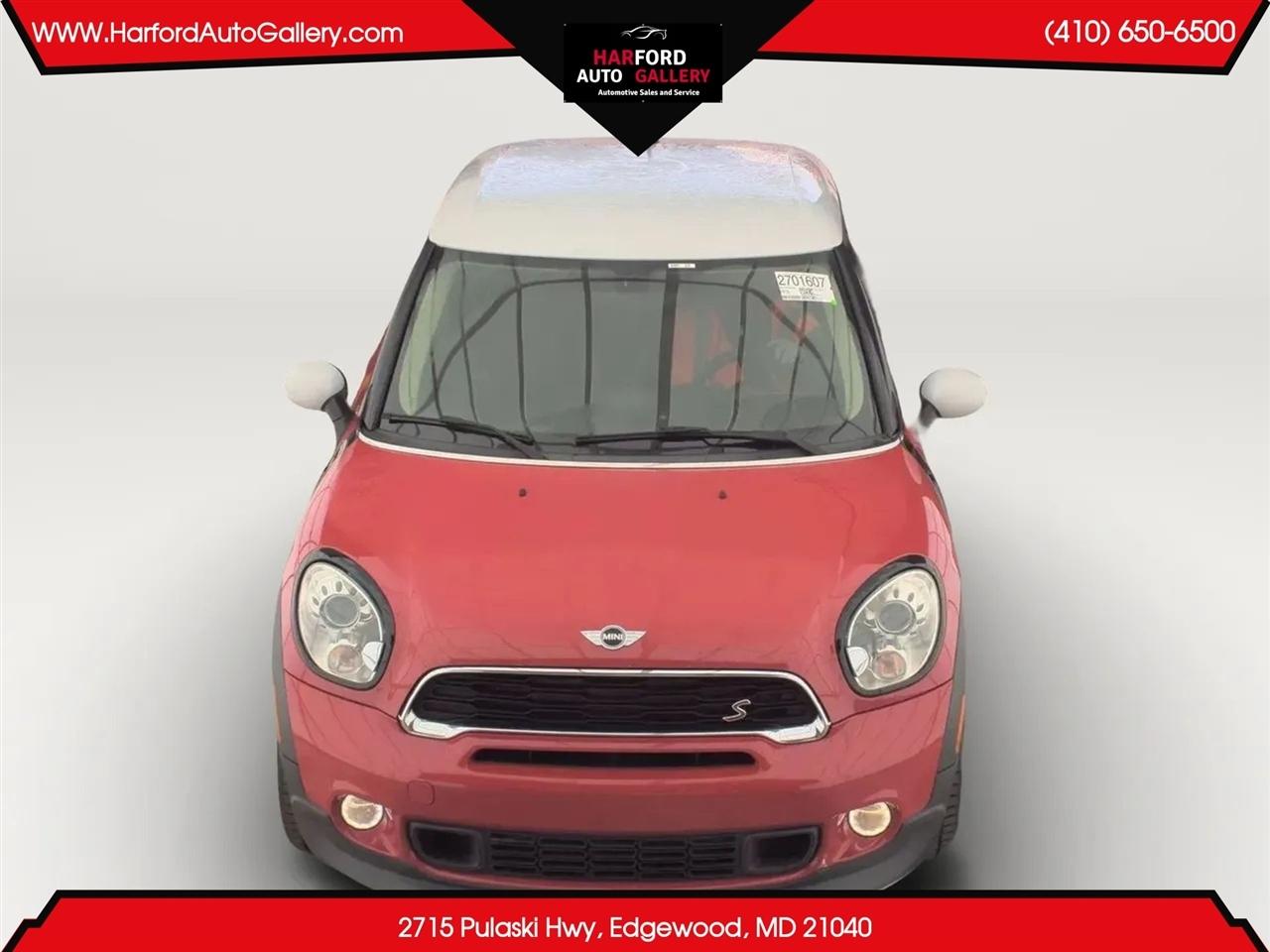 MINI Cooper Paceman FWD 2dr S 2015