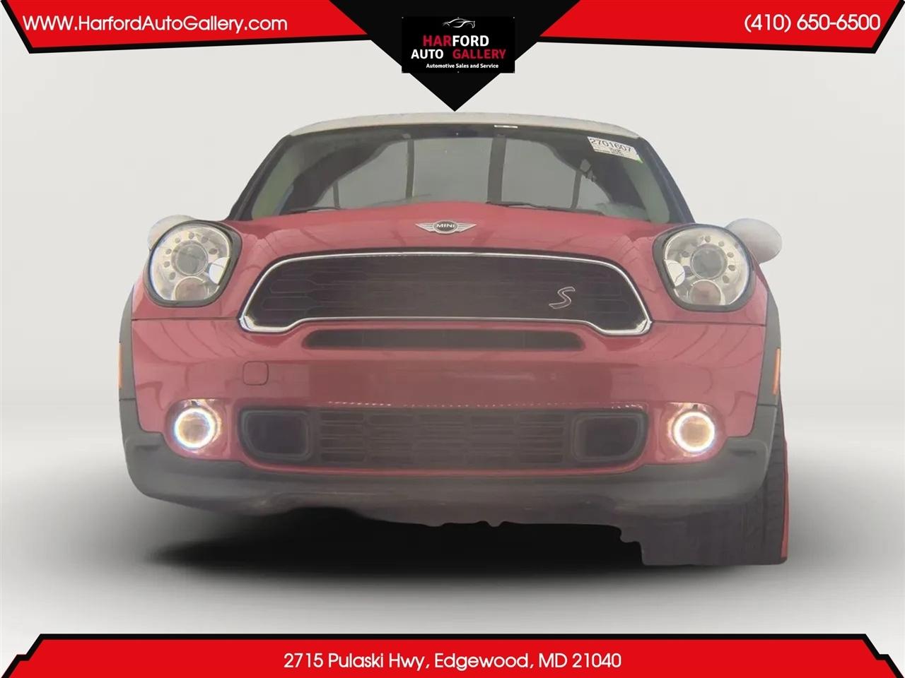 MINI Cooper Paceman FWD 2dr S 2015