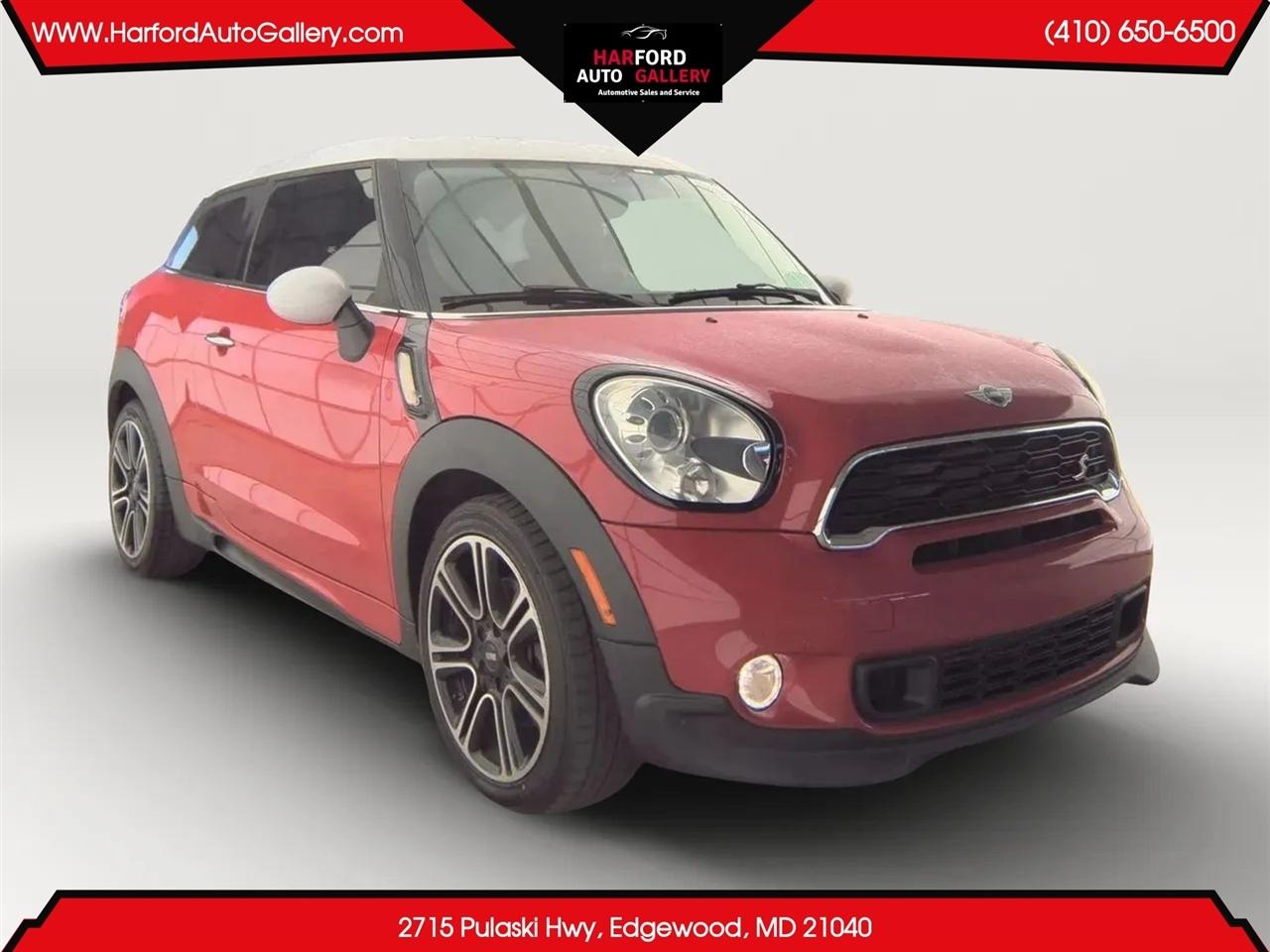 MINI Cooper Paceman FWD 2dr S 2015