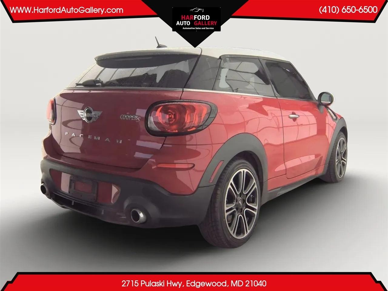 MINI Cooper Paceman FWD 2dr S 2015
