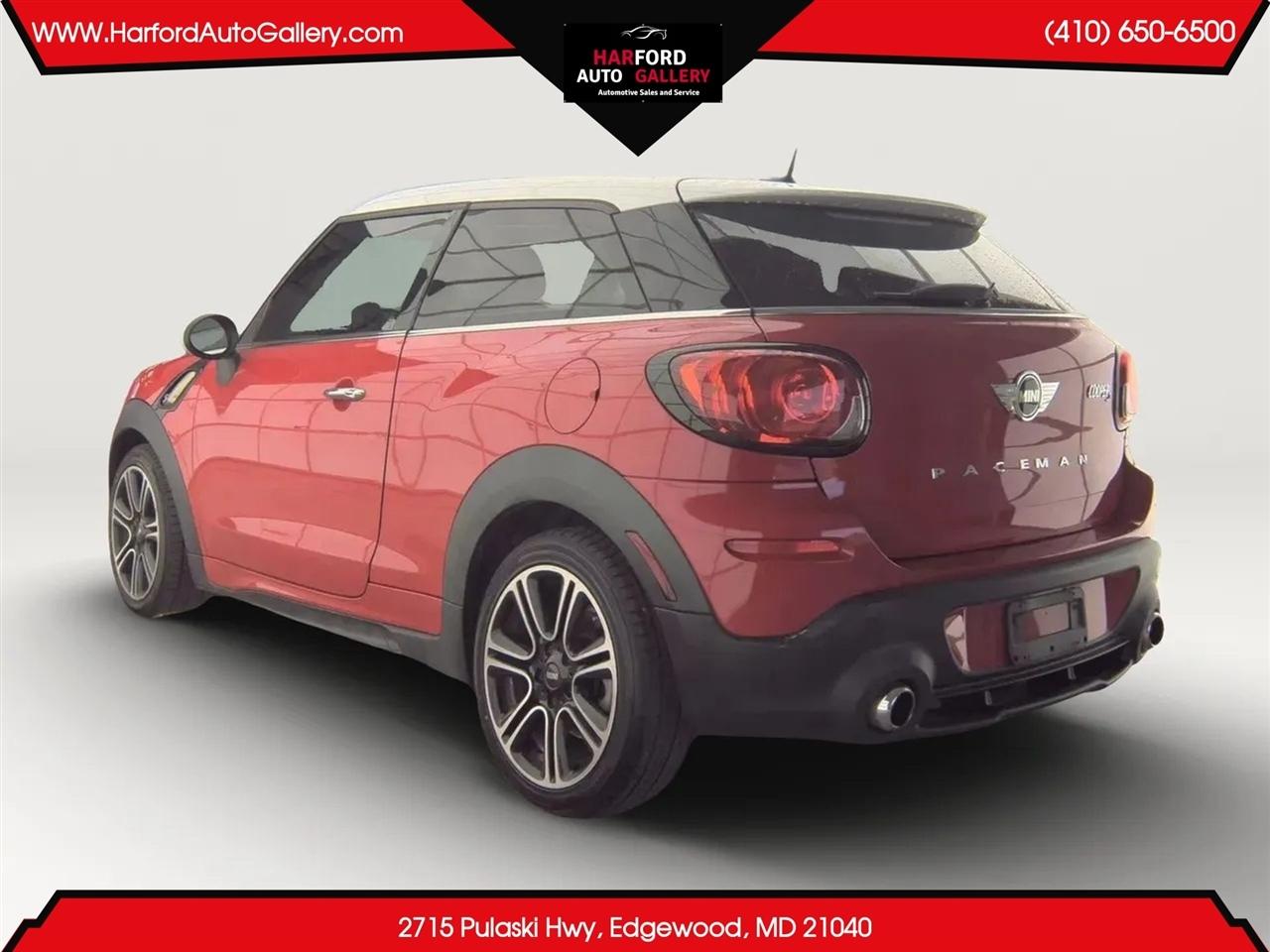 MINI Cooper Paceman FWD 2dr S 2015