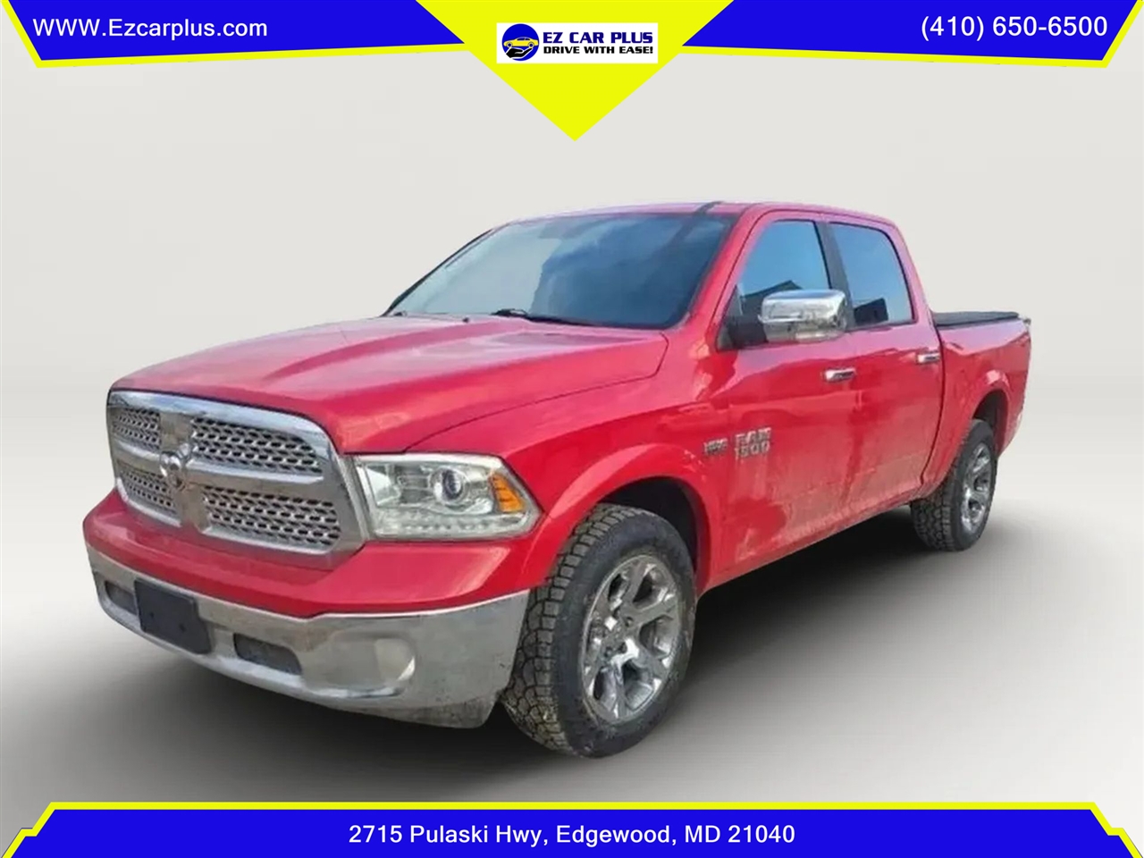 RAM 1500 Laramie 4x4 Crew Cab 5'7" Box 2017