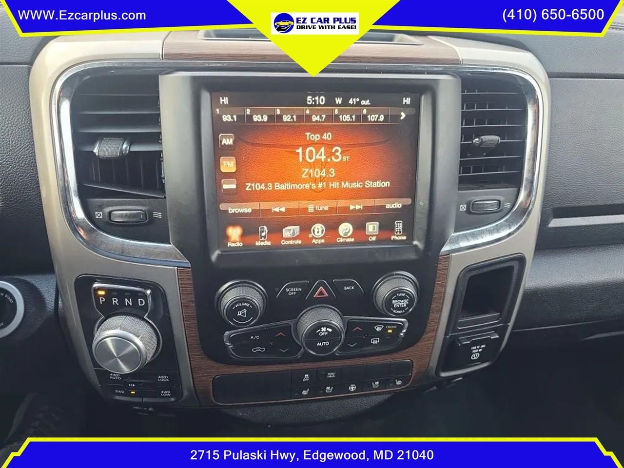 RAM 1500 Laramie 4x4 Crew Cab 5'7" Box 2017