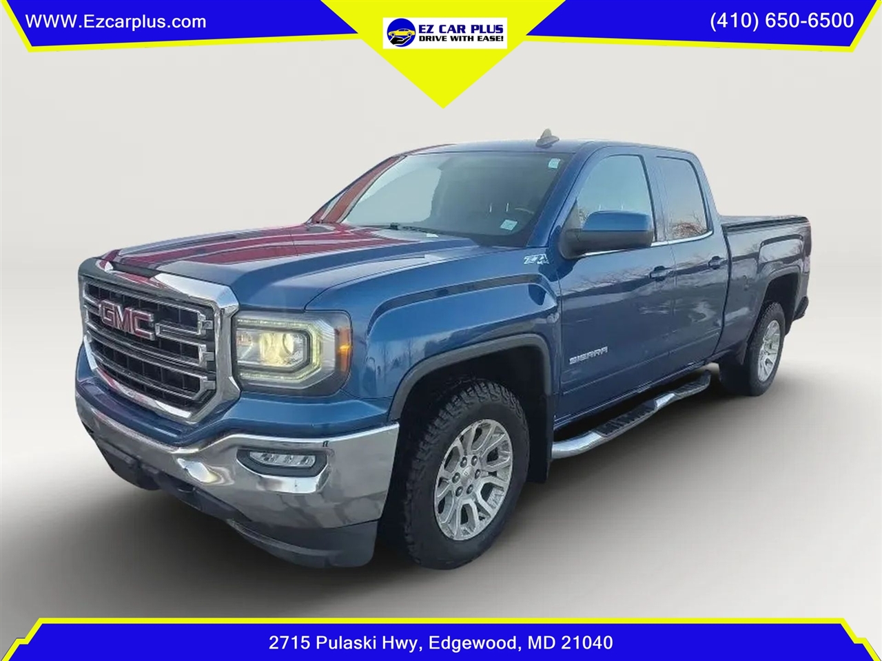 GMC Sierra 1500 4WD Double Cab 143.5" SLE 2018