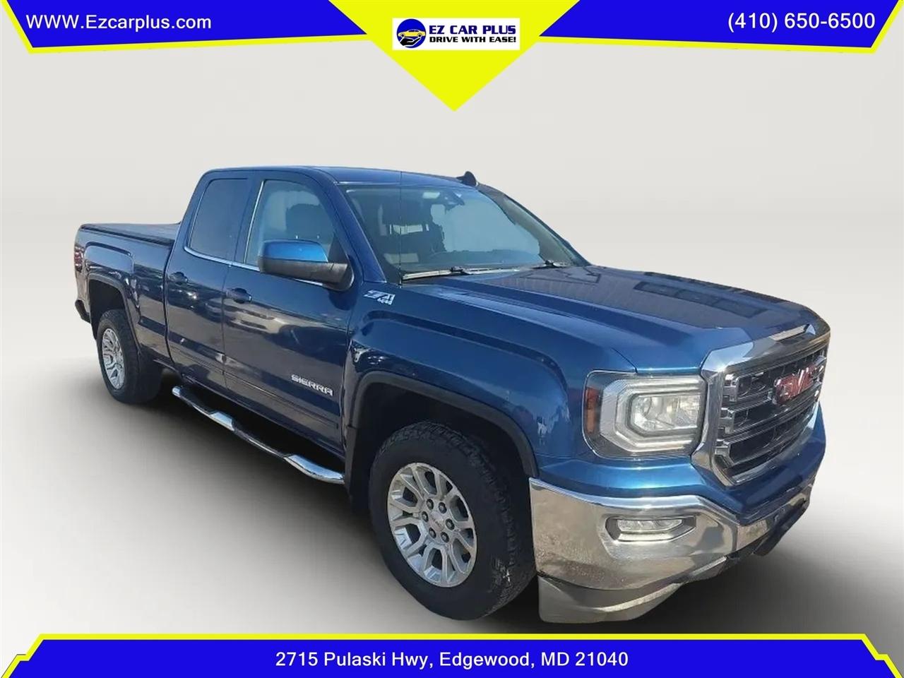 GMC Sierra 1500 4WD Double Cab 143.5" SLE 2018