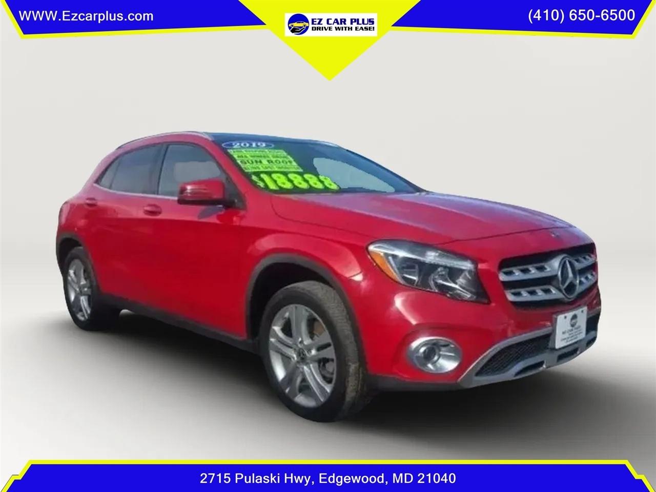 Mercedes-Benz GLA GLA 250 4MATIC SUV 2019