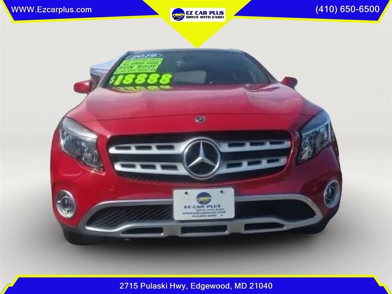 Mercedes-Benz GLA GLA 250 4MATIC SUV 2019