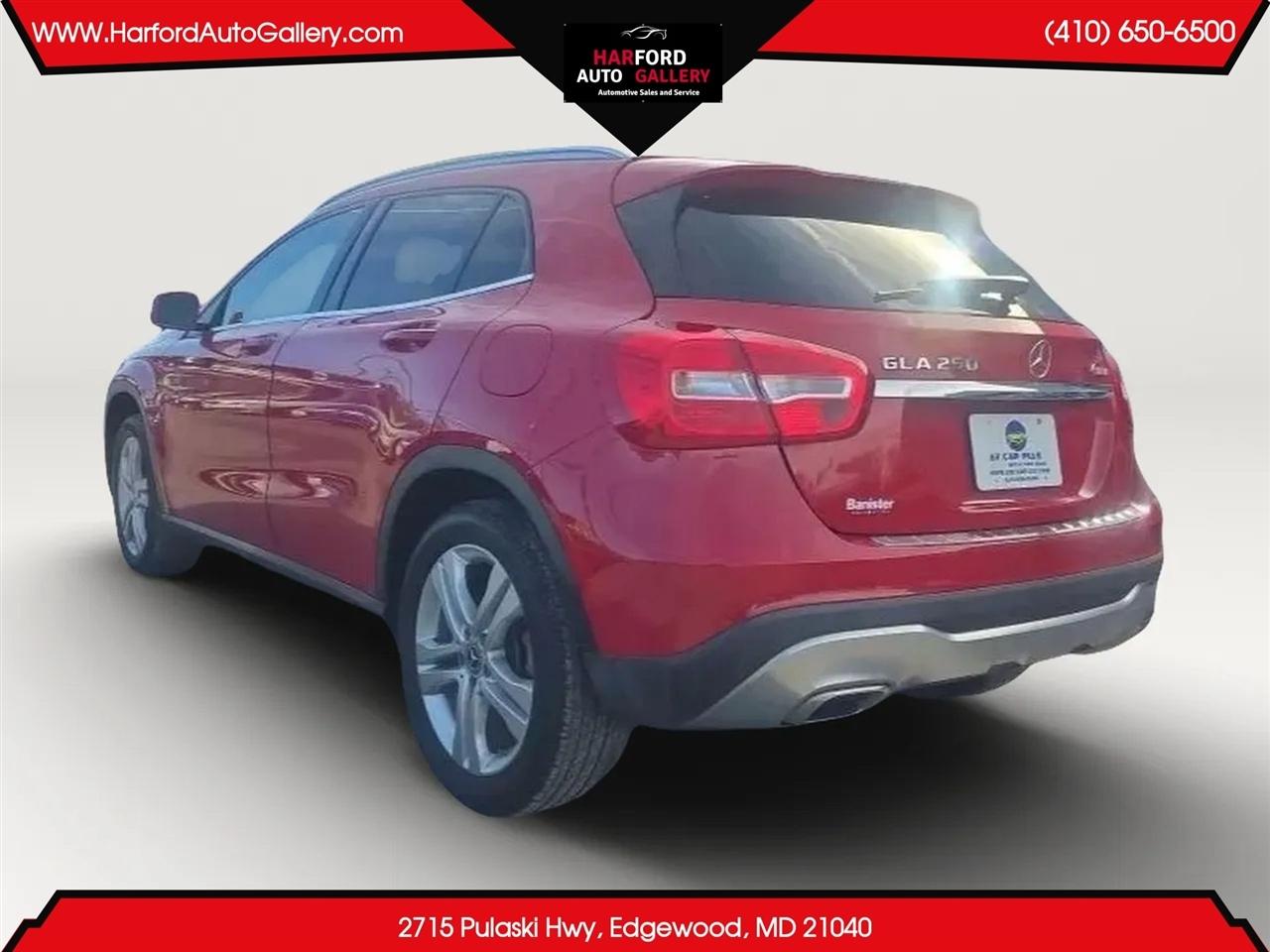 Mercedes-Benz GLA GLA 250 4MATIC SUV 2019