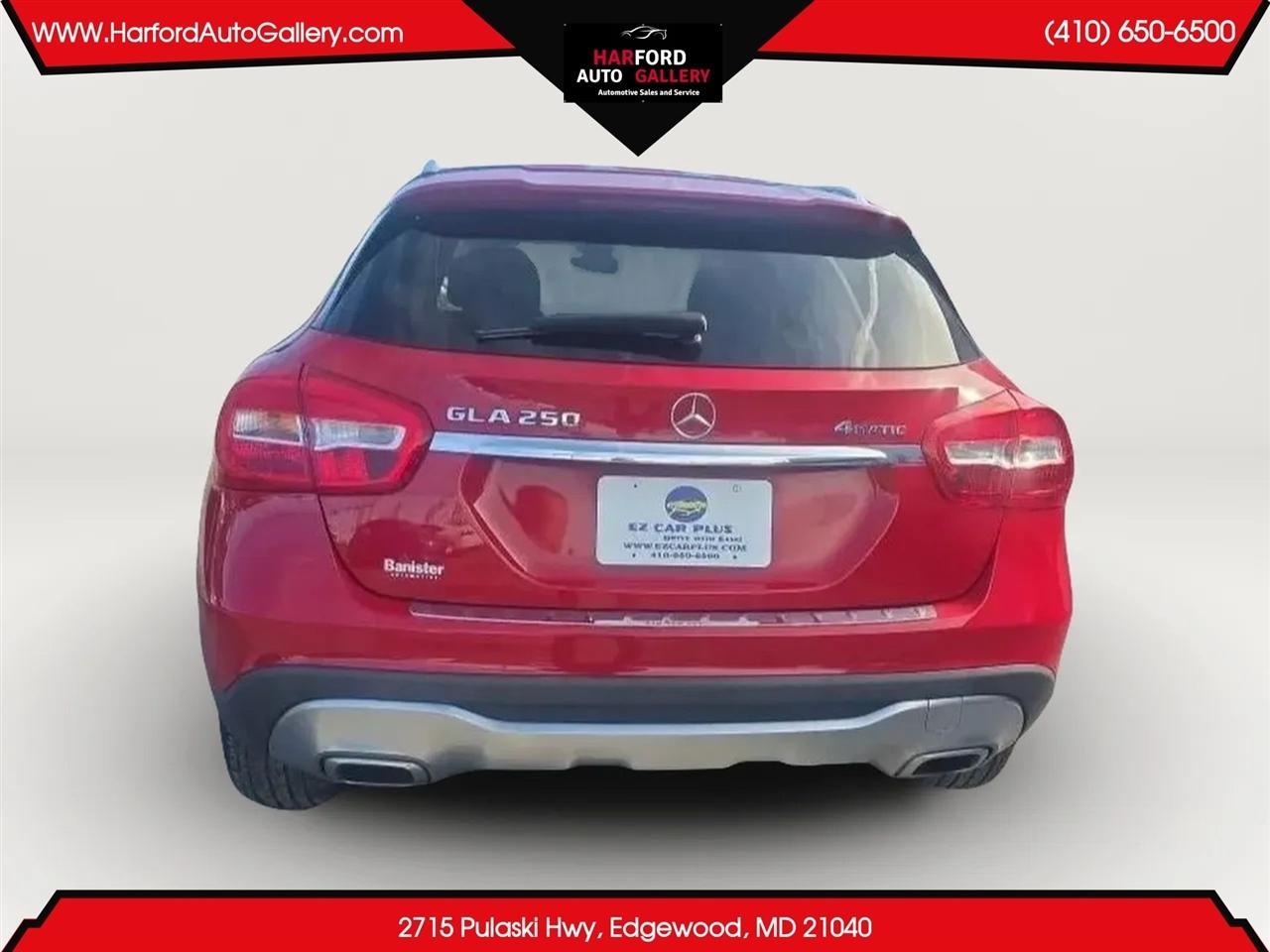 Mercedes-Benz GLA GLA 250 4MATIC SUV 2019