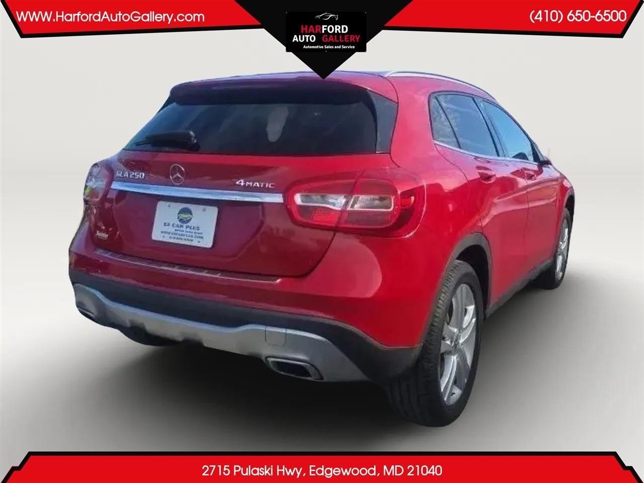 Mercedes-Benz GLA GLA 250 4MATIC SUV 2019