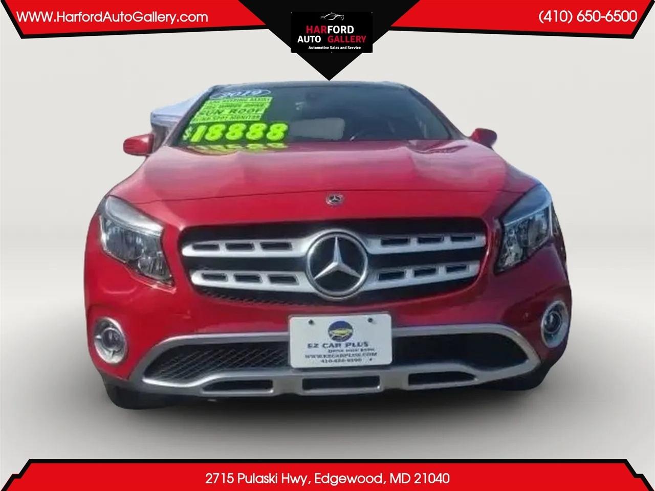 Mercedes-Benz GLA GLA 250 4MATIC SUV 2019