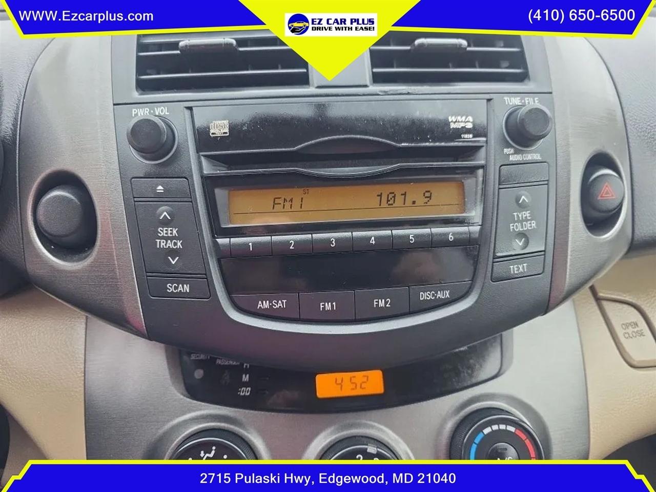 Toyota RAV4 FWD 4dr 4-cyl 4-Spd AT (Natl) 2010