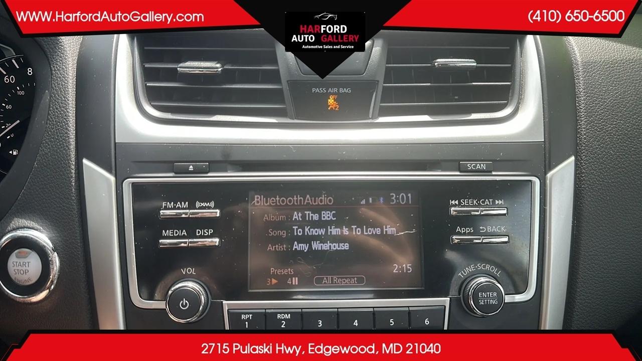 Nissan Altima 4dr Sdn I4 2.5 SL 2016