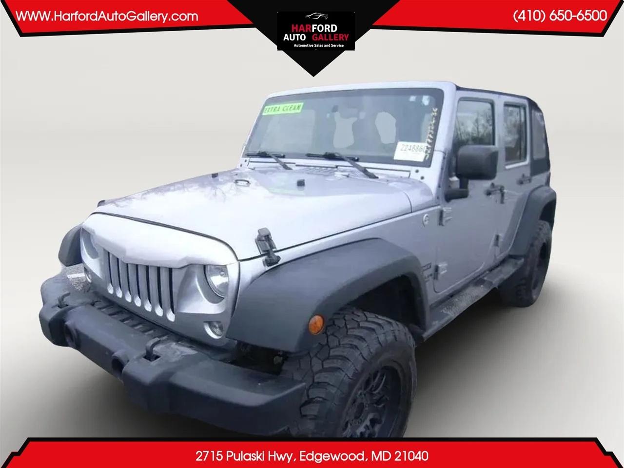 Jeep Wrangler Unlimited 4WD 4dr Sport 2015