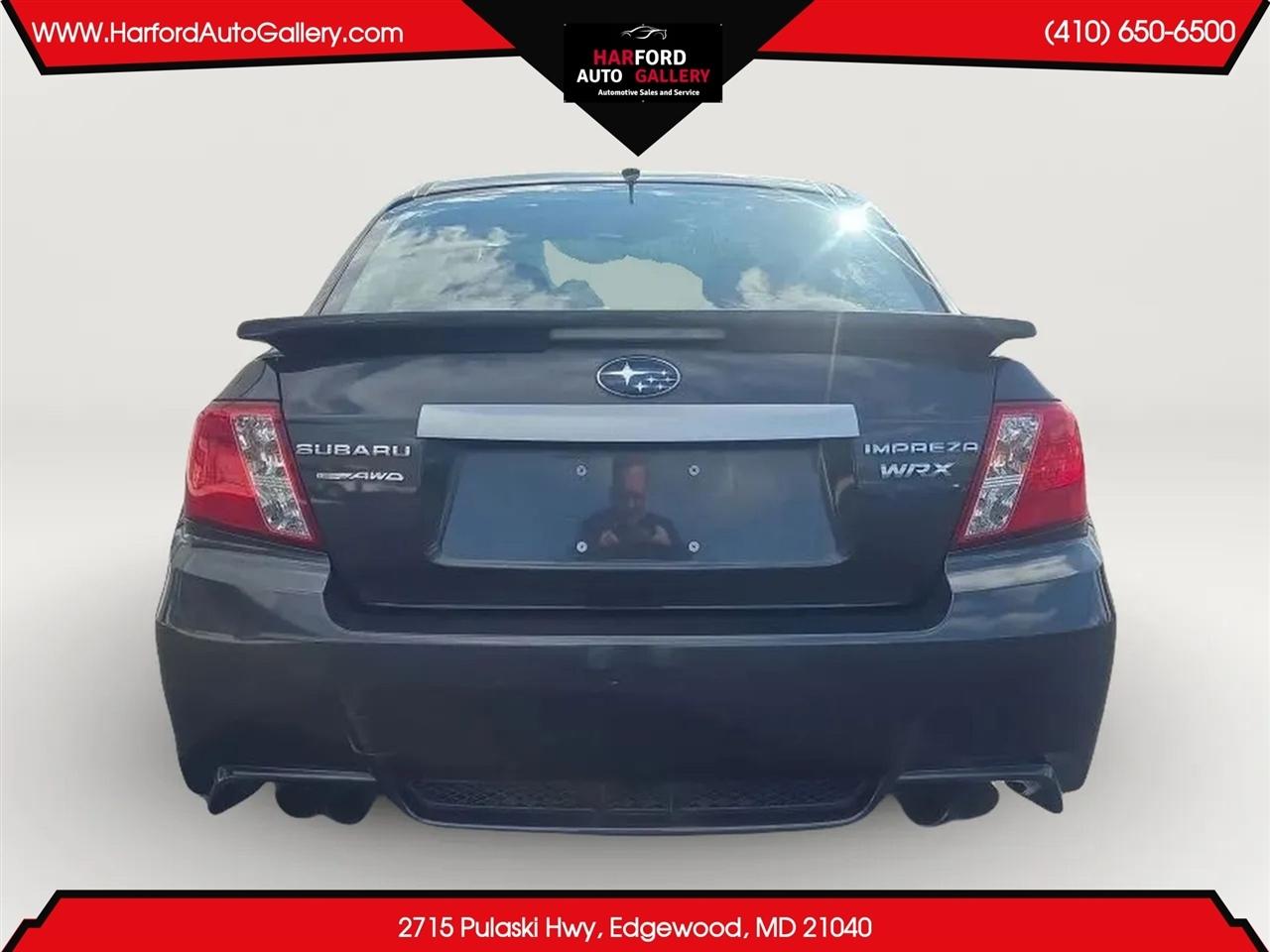 Subaru Impreza Sedan WRX 4dr Man WRX Premium 2011