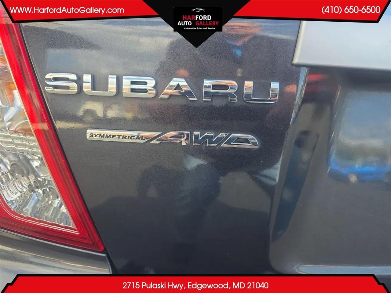 Subaru Impreza Sedan WRX 4dr Man WRX Premium 2011