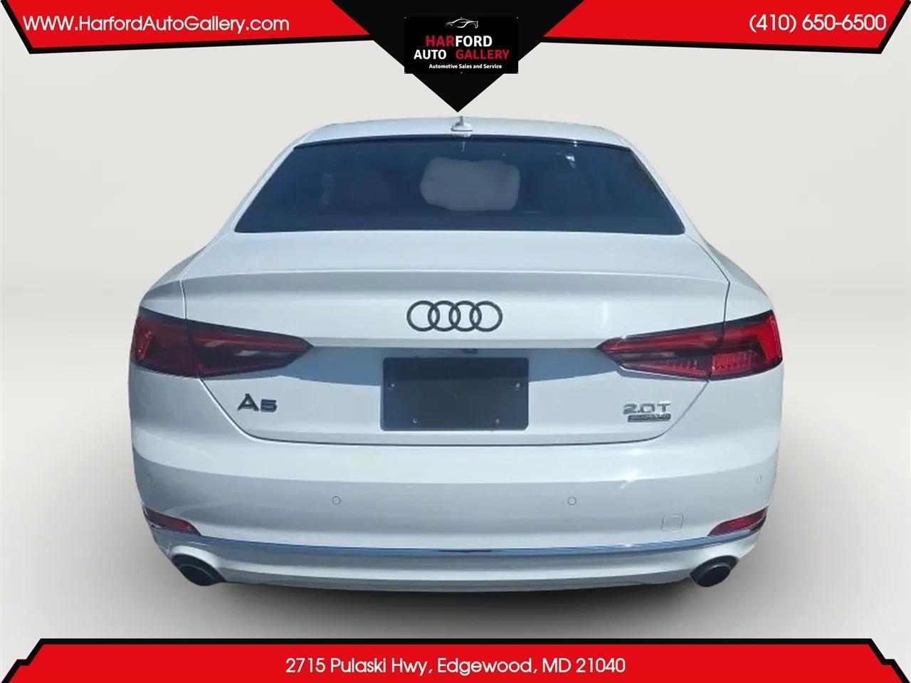 Audi A5 Coupe 2.0 TFSI Premium Plus S tronic 2018