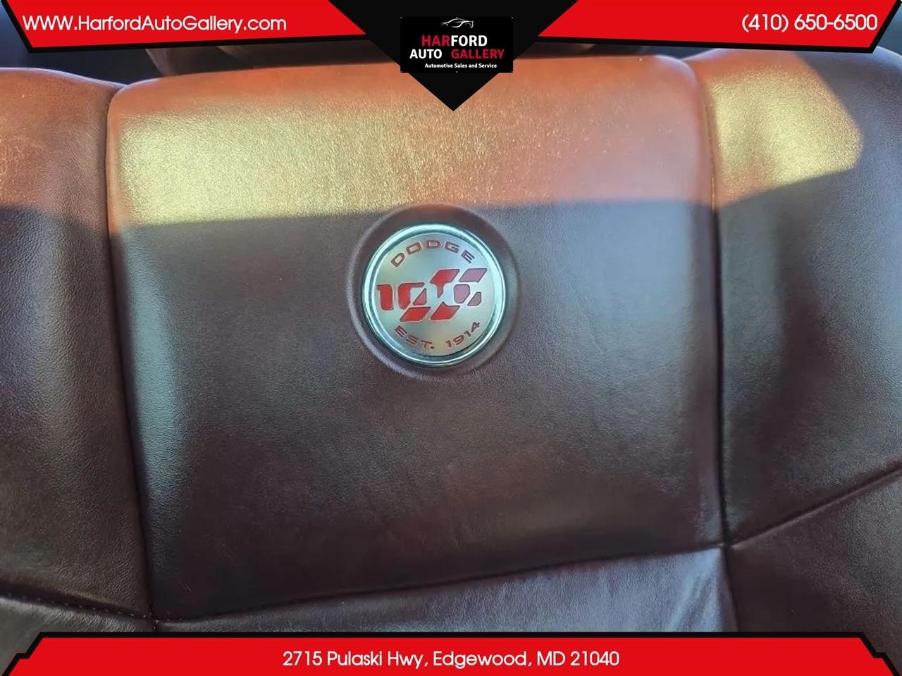 Dodge Charger 4dr Sdn SXT 100th Anniversary RWD *Ltd Avail* 2014