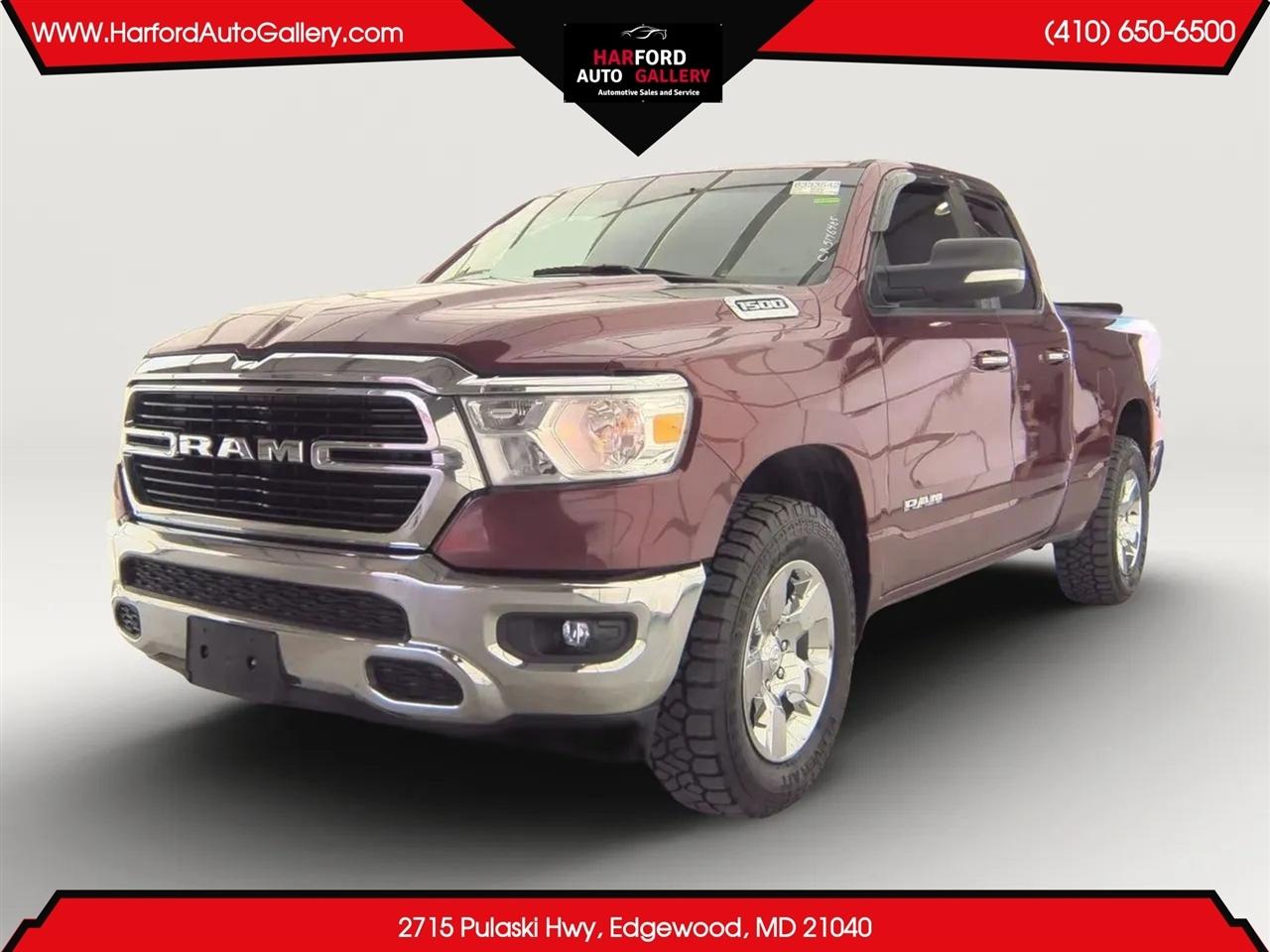 RAM 1500 Big Horn/Lone Star 4x4 Quad Cab 6'4" Box 2019