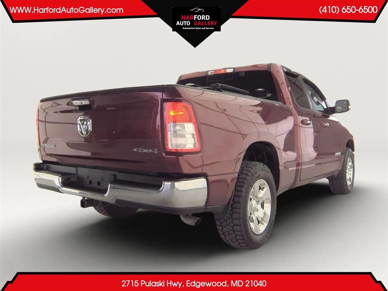 RAM 1500 Big Horn/Lone Star 4x4 Quad Cab 6'4" Box 2019