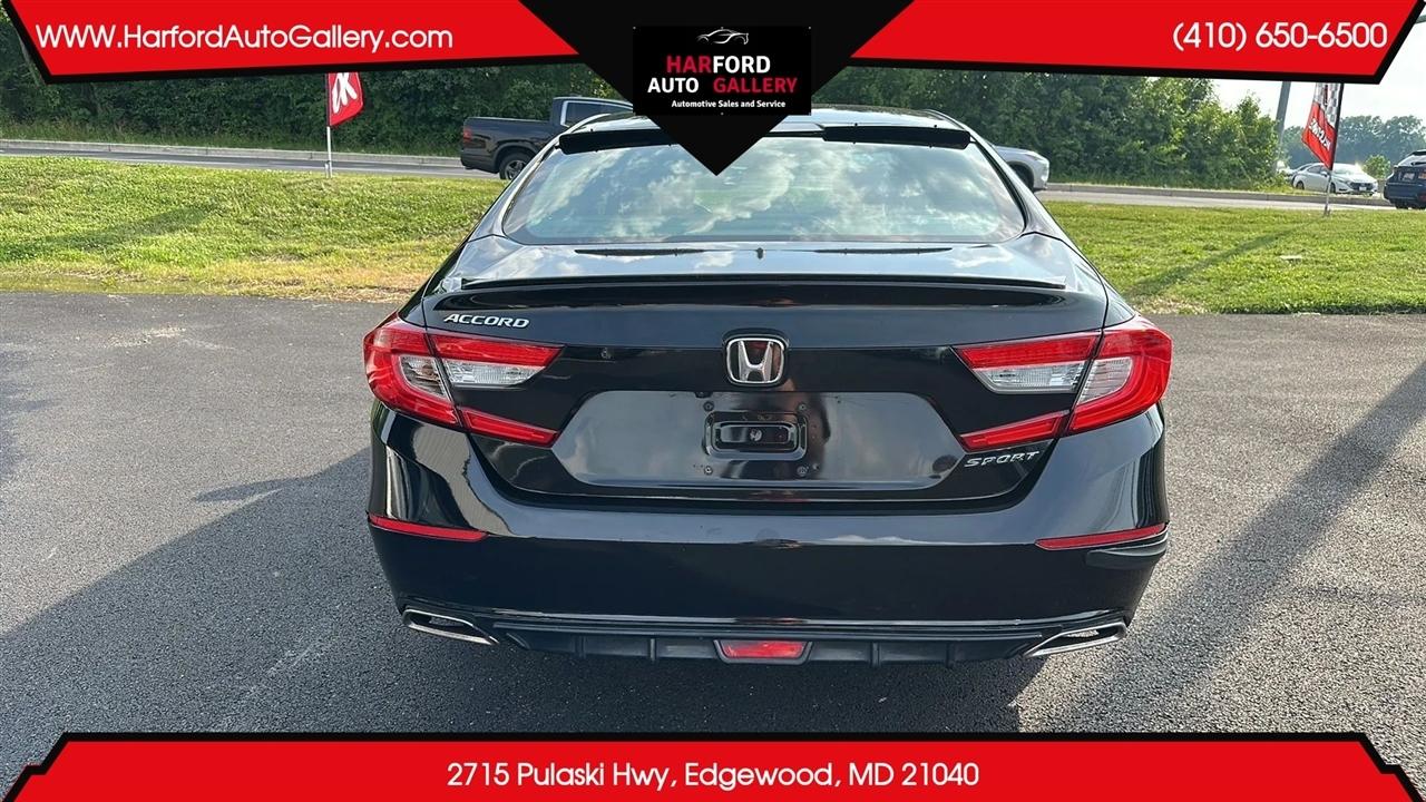 Honda Accord Sedan Sport 1.5T CVT 2019