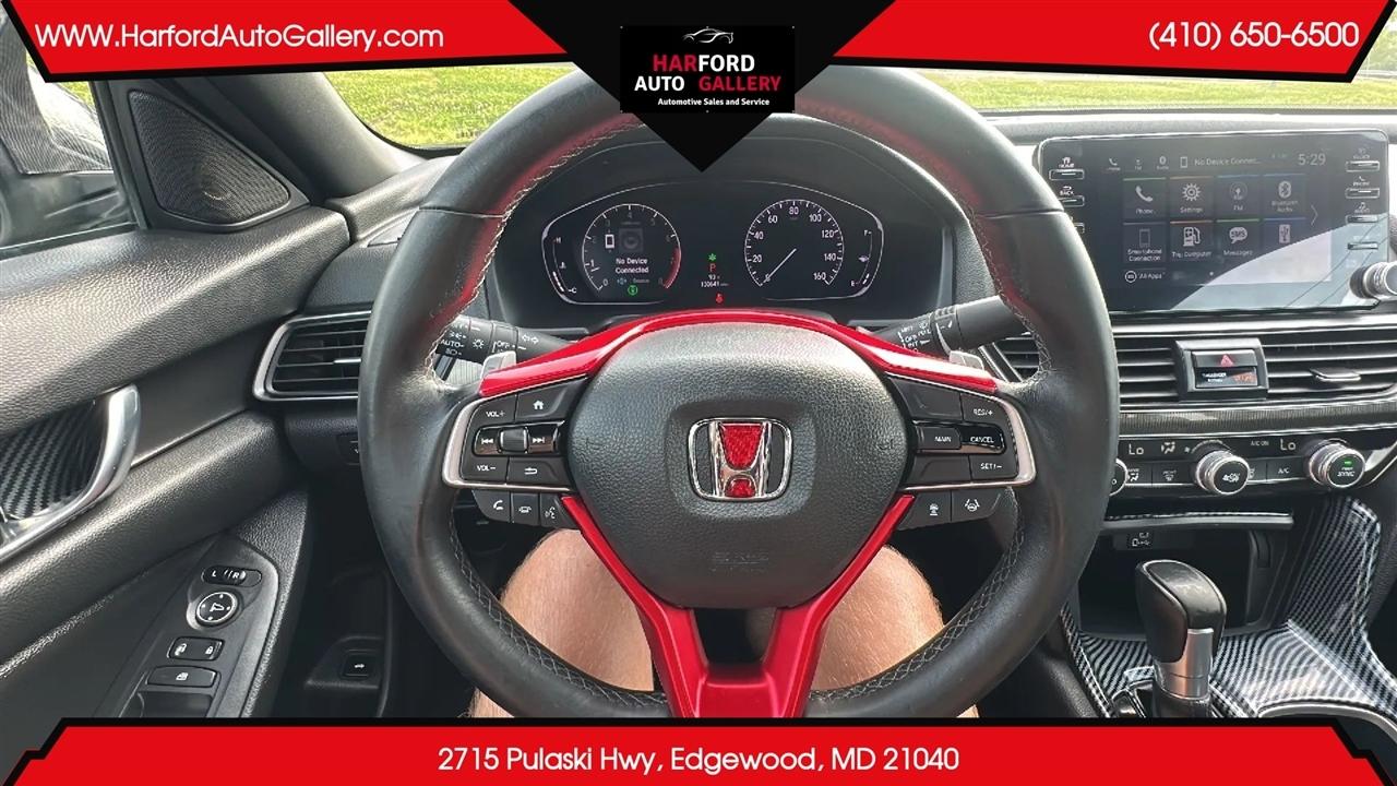 Honda Accord Sedan Sport 1.5T CVT 2019