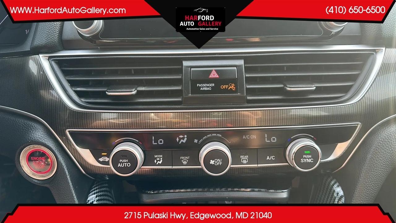 Honda Accord Sedan Sport 1.5T CVT 2019